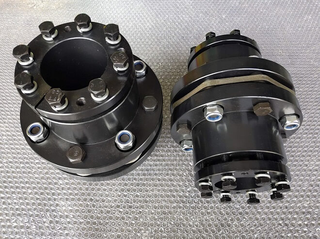 DJM single double disc spacer coupling with locking 